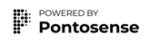 Powered by Pontosense logo mono